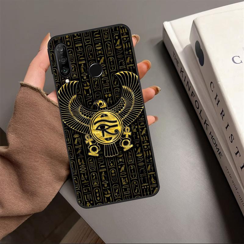 Египетский Глаз Гора Для Huawei P20 P40 Lite P60 P30 Pro Nova 5T 9 10 SE 12s 12i 11i Y90 Y70 Y60 Y61 Y91 Y72 Чехол