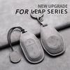 Кожаный чехол-брелок для автомобильного ключа для Leapmotor t03 s01 c11 для 2023 Leapmotor C01 T03 S01 C11 Держатель для ключей Leap Motor Брелок