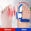 2PCS Corrector Foot Orthopedic Professional Tools Spa Bunion Corrector Toe Separator Feet Care Thumb Night Daily