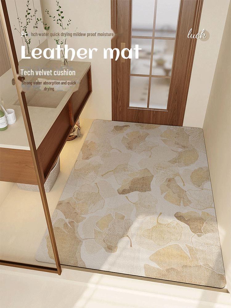 Диатомовая грязь абсорбирующий нескользящий коврик для ванной комнаты