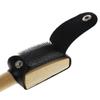 With Protector Cover Suede Sole Wire Shoe Brush Wooden Dance Shoes Cleaning Brush  Household