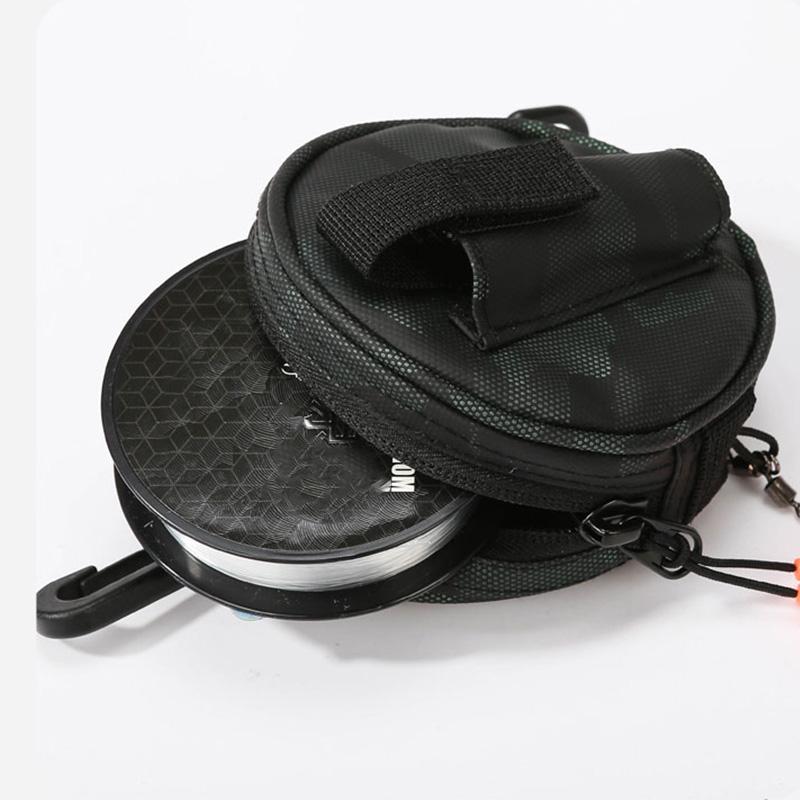 Тактическая сумка Molle Чехол для подвешивания лески с держателем для экстрактора приманок Мини-кошелек для карт и ключей Упаковка для кемпинга, пеших прогулок, охоты Кошелек для монет