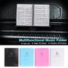 Multifunctional Music Score Holder A4 Size Paper Sheet Document File Organizer Folder with 40