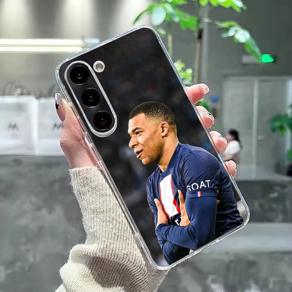 Чехол для телефона Football Star-M-MbappeS-S для Samsung Galaxy A91,80,73,72 ,71,53,52,32 ,31,22,21s,20, Прозрачный чехол