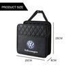 PET1 For VOLKSWAGEN VW GTI B5 2025 Hot For Volkswagen Seat Storage Bag PU Leather Box Storage Bag Phone Tissue Drink Purse For Volksw