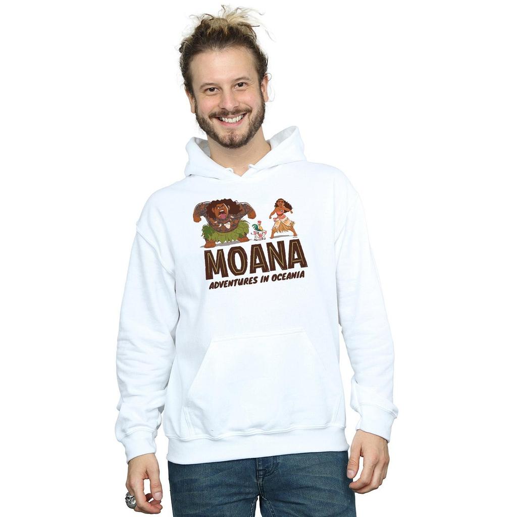 Disney Mens Moana Adventures in Oceania Hoodie