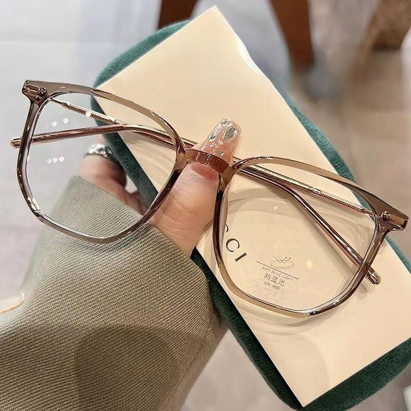 *Ready Stock* Anti Blue Light Blocking Glasses Clear Anti Radiation Glasses Replaceable Lens for Women/Men