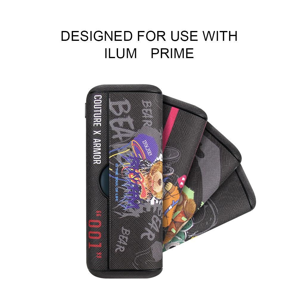 Кожаный чехол для IQO ILUM PRIME ONE - Вмещает 20 стиков SMARTCORE