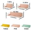 Wall Mounted Refrigerator Magnetic Shelf Punch Free Refrigerator Side Storage Rack  Washing Machine