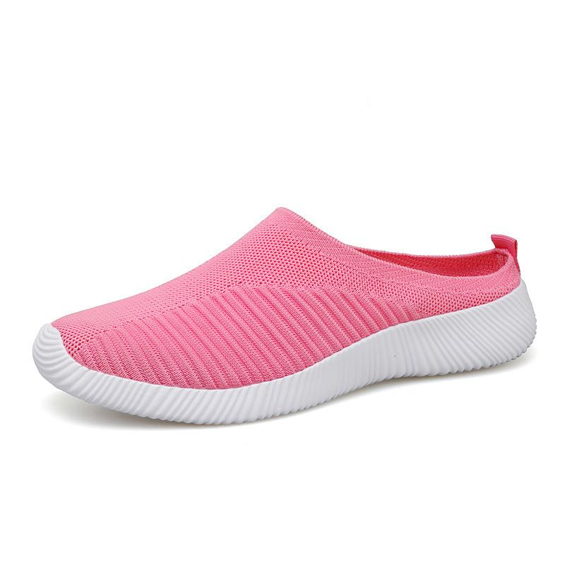 Женская весенняя дышащая спортивная повседневная обувь с мелким носком и низкой посадкой, ленивая обувь 35-44