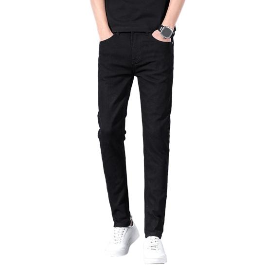 Мужские брюки Slim Fit сплошной цвет эластичные карманы мягкие дышащие молнии с застежкой-молнией средней талии прямой деловой стиль повседневные мужские длинные брюки