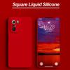 Liquid Silicone Case for XiaoMi 13 Lite 12T 12 Pro 12X 11 11T 10 10T 9 9T 8 Lite RedMi Note 12 11s 10s 9s 8 7 12c Cover Soft Camera Lens Protection