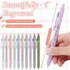 Crtiin 10 Pcs pirational Gel Pens 0.5mm Quick Dry Black Ink High-end Series Fine Point Smooth Writing Pens for School Office Supplies for Women Men