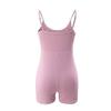 Женский комбинезон без рукавов, облегающий спортивный костюм для фитнеса, летние комбинезоны для бега