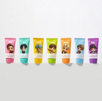 TinyTAN Ежедневный увлажняющий солнцезащитный крем 50 мл SPF50+ PA++++ /RM JIN SUGA j-hope JIMIN V Jung Kook/ Аутентичные Официальные Товары, KPOP, Kbeauty