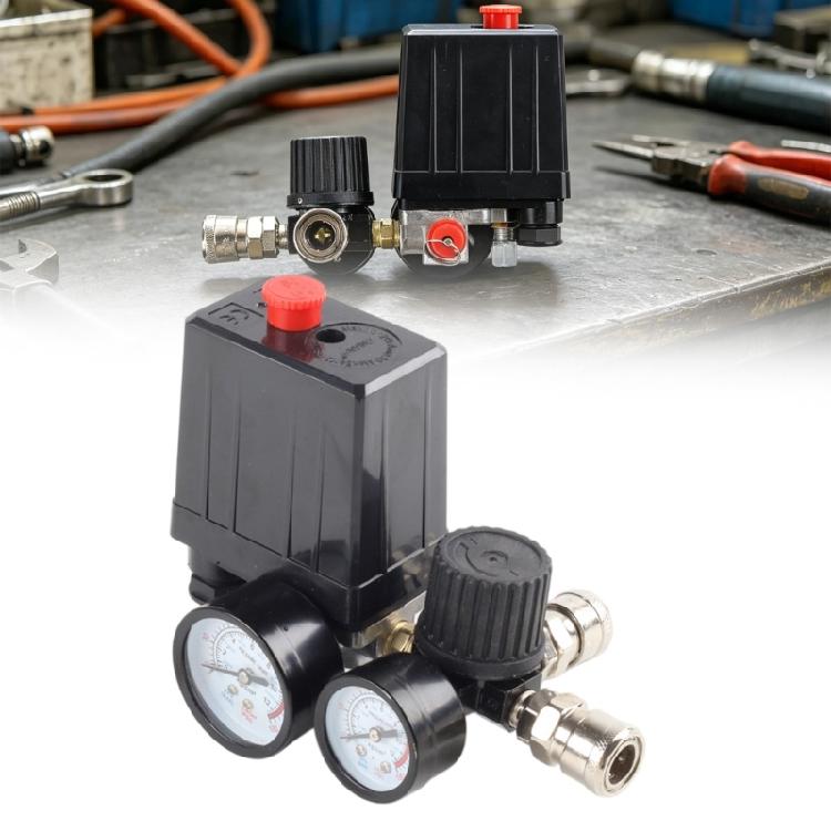 90-120 PSI Регулирующие клапаны Коллектор Предохранительный регулятор Реле давления для воздушного компрессора Регулирующие клапаны Регулятор давления воздуха