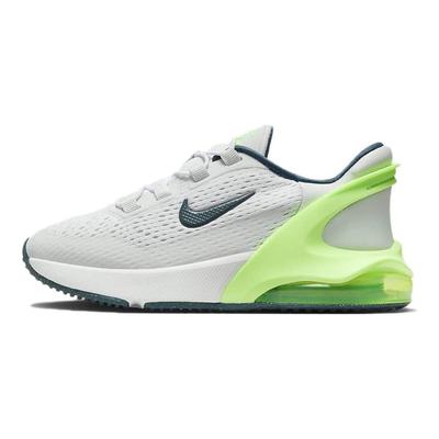 Air Max 270 Удобные Универсальные Амортизирующие Низкие Детские Кроссовки для Бега Детские кроссовки для бега Белый Зеленый DV1969-006