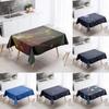 Cartoon Planet Tablecloth Home Decor Stain Resistant Waterproof Table Decoration Rectangular Kitchen Fireplace Countertop