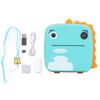 Toddler Digital Camera Toy High Definition Lovely Cartoon Selfie Instant Print Camera for Children