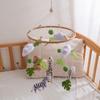 Baby Crib Mobile Clouds Animals Leaf Plush Crib Mobile Handmade Felt
