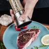 Pepper Mill Labor-saving Cooking Accessories Stainless Steel 2-in-1 Portable Spice Crusher Bottle Pepper Mill Durable Cookware