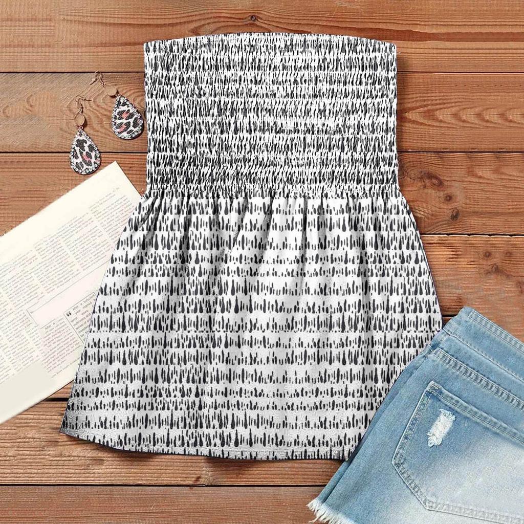 Модная сексуальная тонкая футболка с открытыми плечами и эластичным принтом на груди, топ