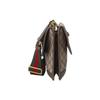 Gucci Посланник GG Supreme с головой тигра, бежево-коричневая кожа, красно-зеленая веб-полоса, сумка через плечо для женщин, для ежедневных поездок, путешествий 495654-9C2VT-8745