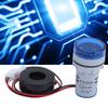 Digital Current Meter   Ammeter Signal Indicator Lamp Light AC 220V AD16‑22DSA