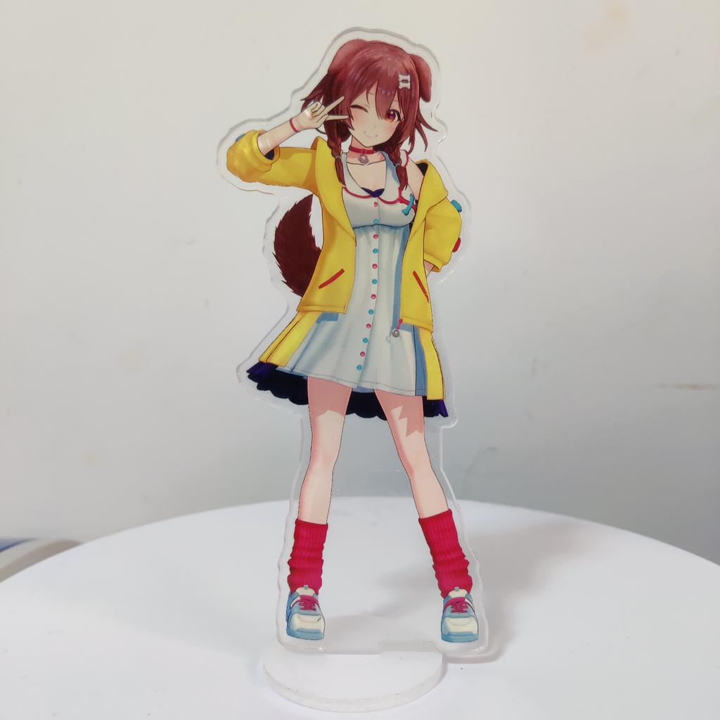 Hololive аниме персонаж новая модель двусторонняя акриловая подставка высокого разрешения модель милый декор стола подарок на день рождения, Рождество, хит продаж