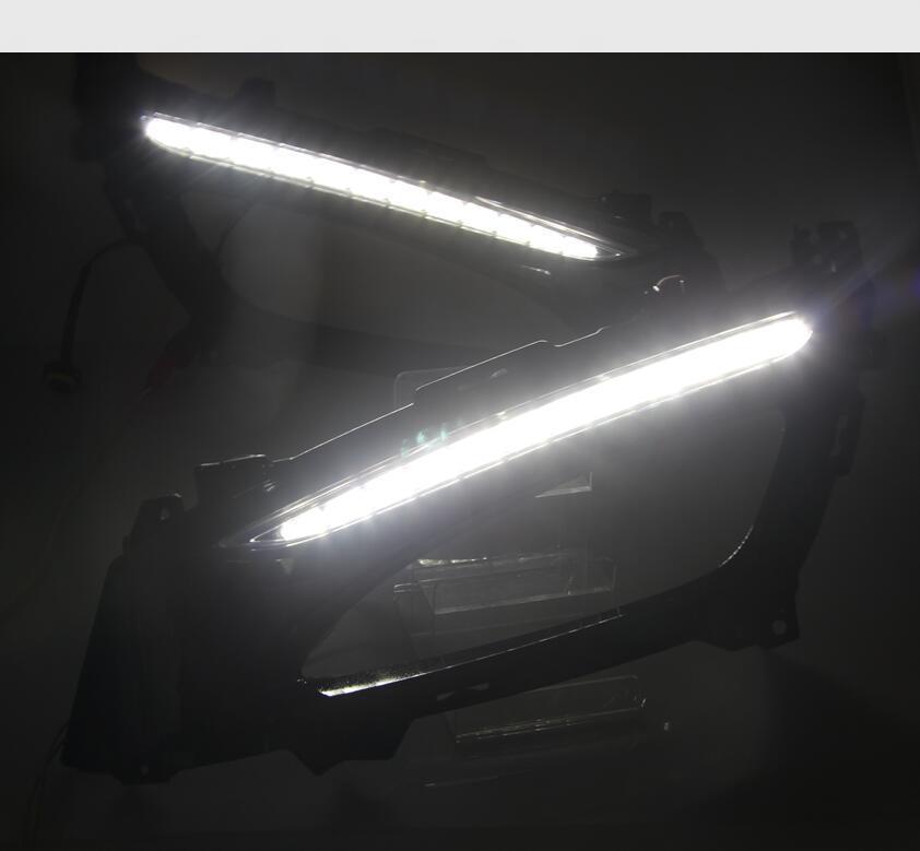 Kia K5 (2011-2013) Сборка дневных ходовых огней и противотуманных фар