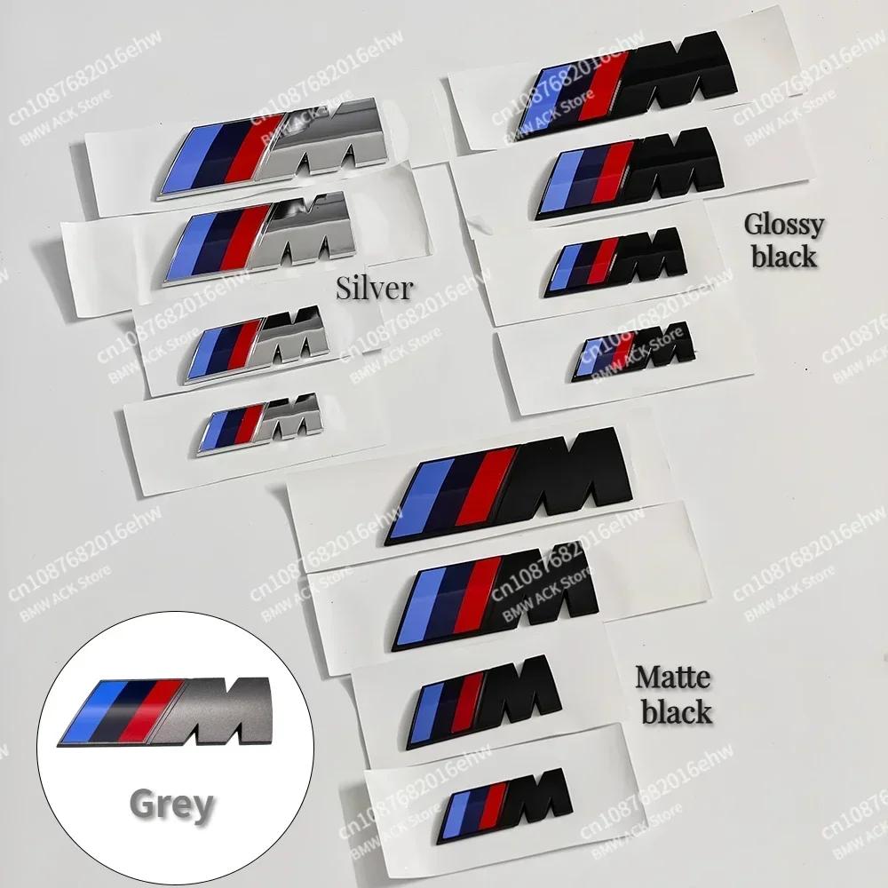 For BMW 1 SF203D ABS M Logo Car Body Side Badge Body Rear Trunk Decor Sticker Car Modification Accessorie For All BMW M Power X1 X3 X5 X7 E71