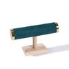 T-bar Jewelry Rack Holder Wooden Jewelry Storage Stand Fashion Bracelet Display Stand  Woman Girls