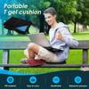 Складная гелевая подушка для сиденья 3D сотовая прохладная дышащая портативная дорожная пляжная походная подстилка подушка для автомобильного офисного кресла