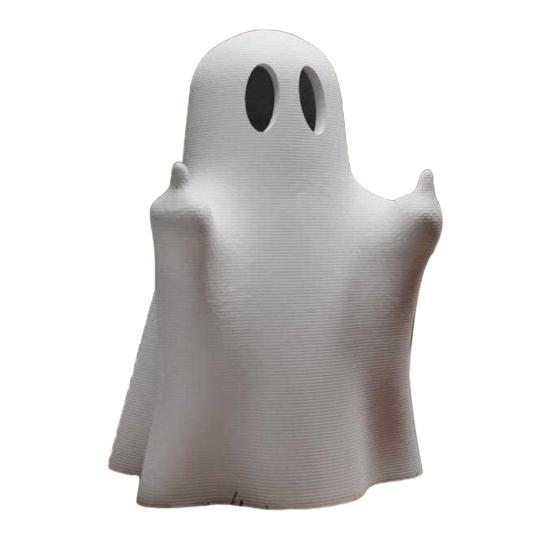 Хэллоуин Фигурка Привидения Милый Маленький Кот/Собака/Привидение с Средним Пальцем Украшение 3D Печать Белое Привидение Настольное Украшение для Домашнего Декора