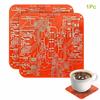 Creative Circuit Board Coaster Personalized Pcb Design  Coaster Dining Table Bar Decoration Drinkware Accessories