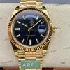 Мужские механические часы ARF серии Lao Jia Ri Zhi с двойным индикатором даты