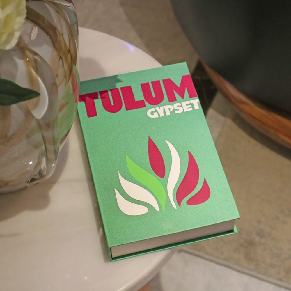 Thickened Artistic Atmosphere Book Storage Box Prop Books Model Simulation Book Fake Books