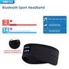 Bluetooth-наушники Спортивная повязка на голову для сна Эластичные беспроводные наушники Музыкальная маска для глаз Беспроводная Bluetooth-гарнитура с повязкой на голову