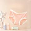 Modal Underwear Women's Mid Waist Briefs Antibacterial Pure Cotton Crotch Soft Comfortable Breathable Girl's Triangle Panties