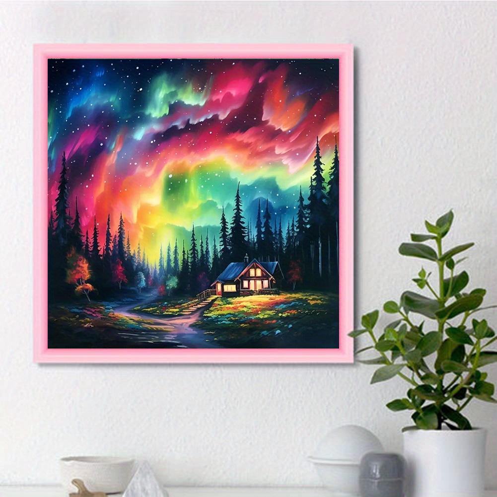 DIY алмазная живопись красочные темные облака набор для вышивки крестом мозаика искусство алмазная живопись полный круг/квадратный алмаз украшение дома