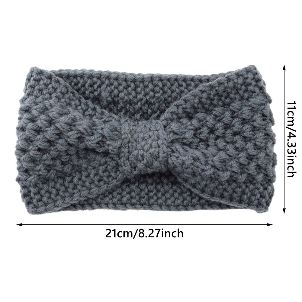 Аксессуары Эластичные повязки на голову для женщин Вязаные повязки на голову Повязка для ушей Крючком Грелка для ушей