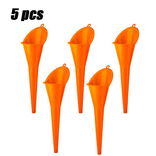 Автомобильная воронка с длинным стержнем, инструменты для заправки бензина и топлива, пластиковая масляная воронка с защитой от брызг, инструменты для заправки мотоцикла, автоаксессуары