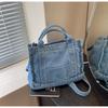 Canvas Bag Popular Denim Single Shoulder Crossbody Bag Casual Hand Bag
