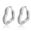 925 Sterling Silver Hot Snake AAA Zircon Stud Earrings for Women Exquisite Student Girlfriend Jewelry Accessories Wedding Party