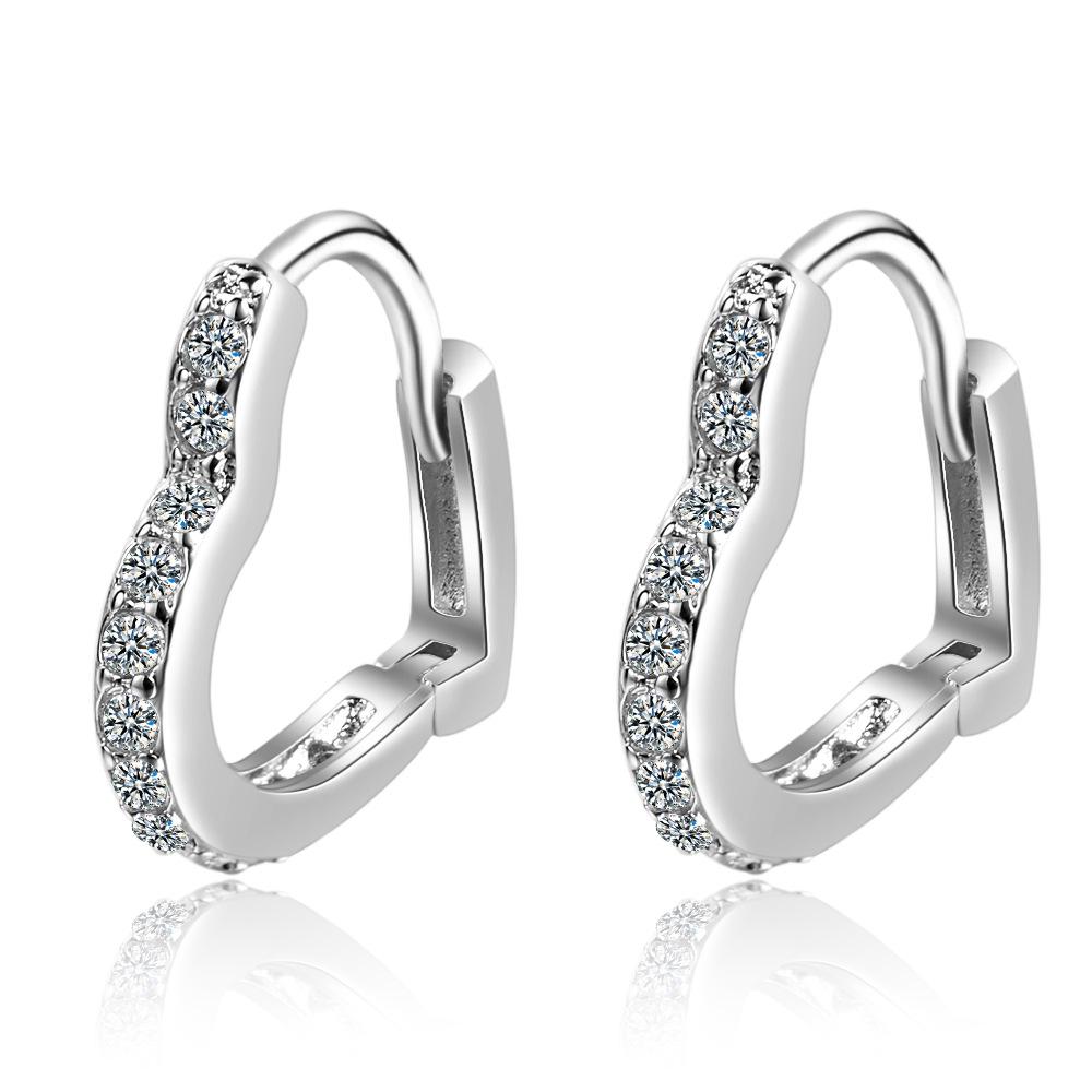 925 Sterling Silver Hot Snake AAA Zircon Stud Earrings for Women Exquisite Student Girlfriend Jewelry Accessories Wedding Party