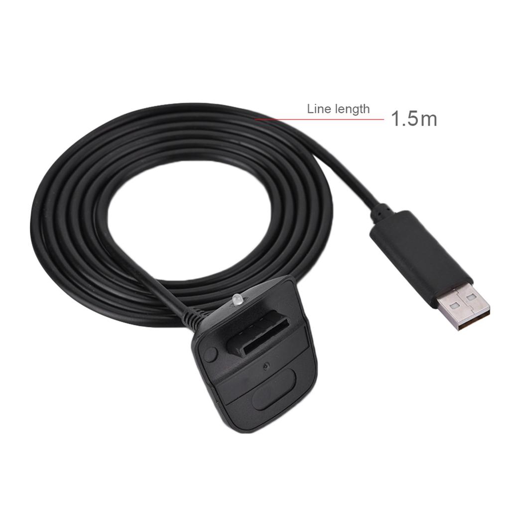 For Microsoft Xbox 360 Wireless Controller USB Charger Quick Charging Cable Cord Usb Charging Cable for Xbox 360 Playing Game