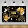 Happy Birthday Backdrop Banner Background Cloth Photo Props Party Decoration