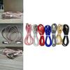 Прозрачный плетеный кабель Micro USB из ПВХ для быстрой зарядки смартфонов и устройств
