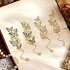 Colorful Design Butterfly Metal Bookmark Butterfly Shape Reading Accessory  Office Planner