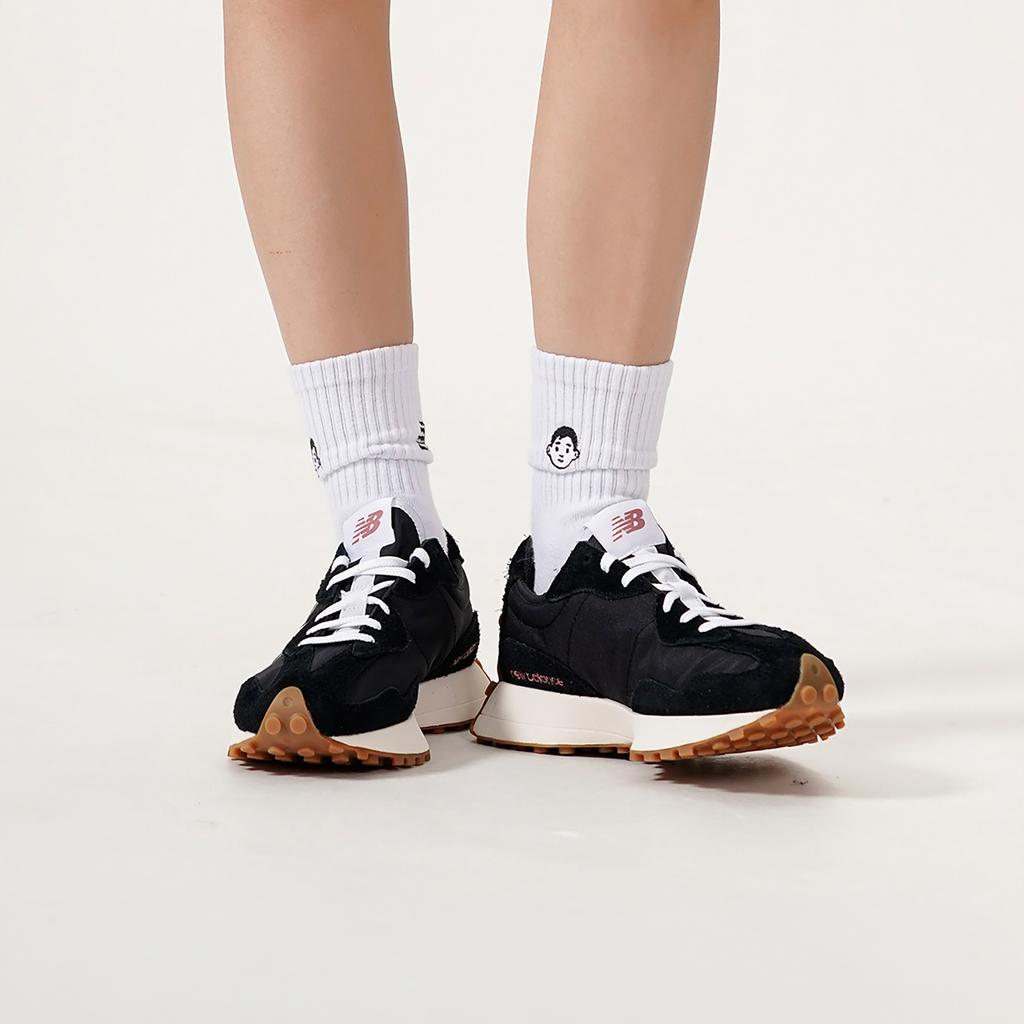 New Balance Women's 327 'Black White Gum' Women's Sneakers WS327BL